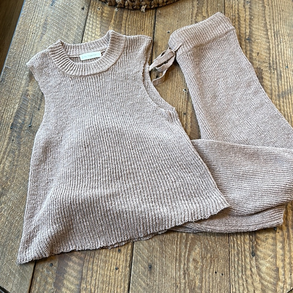 By Together TWO PIECE SWEATER LOUNGE SET